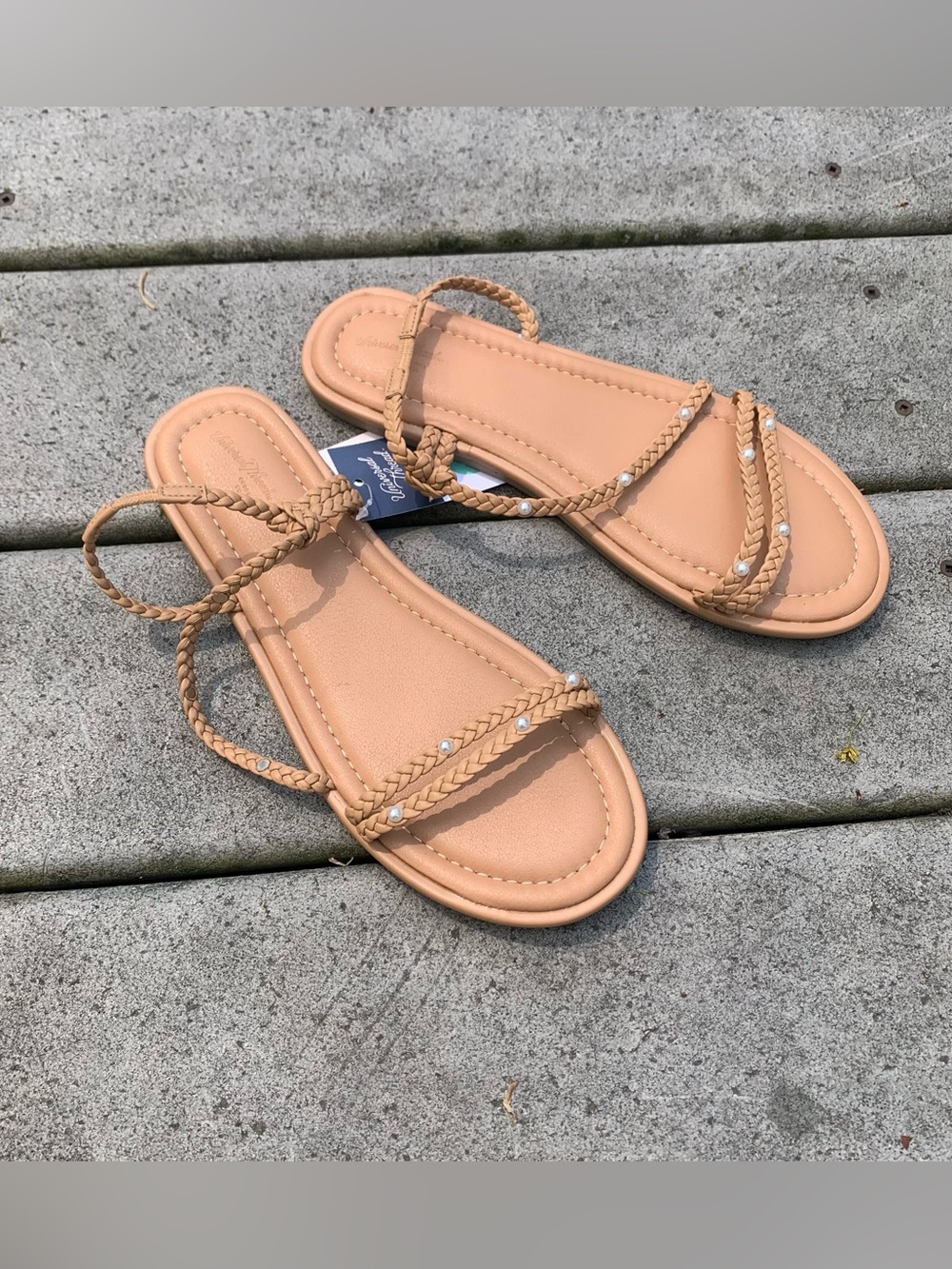 NWT Brown Strappy Sandals | Tan Gladiator Sandals